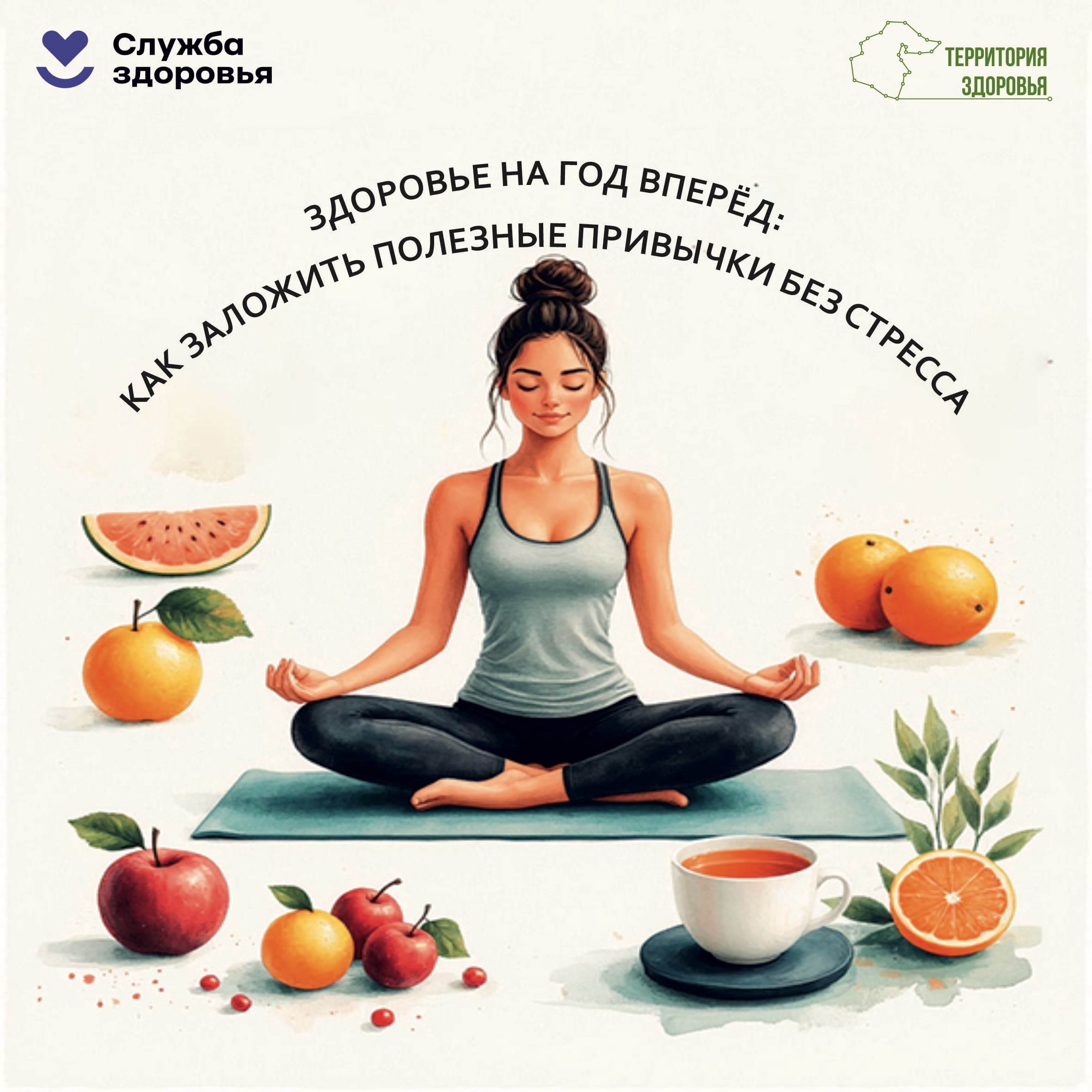 Здоровье на год вперед: как заложить здоровые привычки без стресса