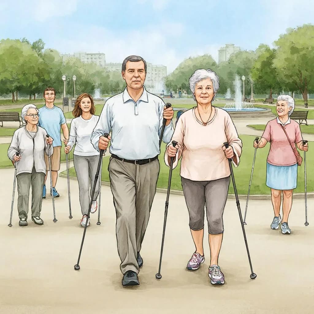 Палки в руки — и вперед!