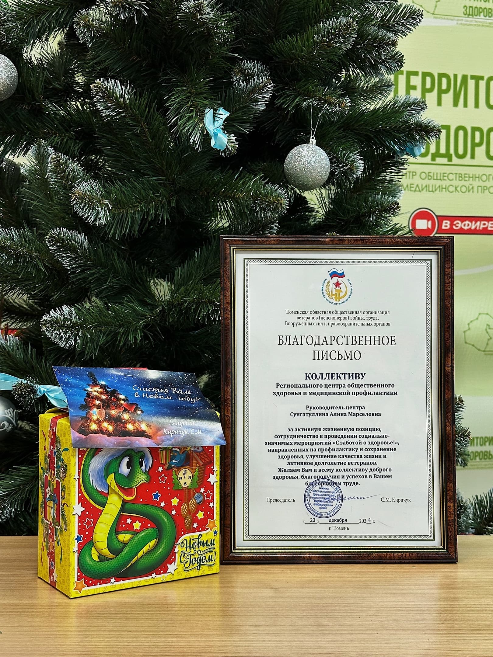 Поддержка и забота: работа нашего коллектива получила признание